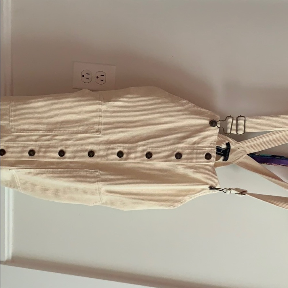Overall bottom down dress
